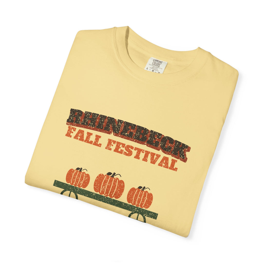 Rhinebeck New York Fall Festival Hay Wagon T-Shirt
