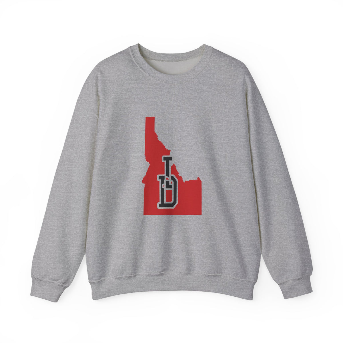 Idaho Varsity Monogram Map Crewneck Sweatshirt