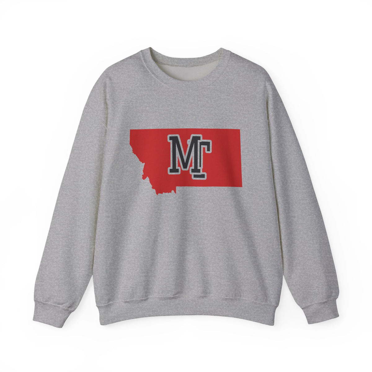 Montana Varsity Monogram Map Crewneck Sweatshirt