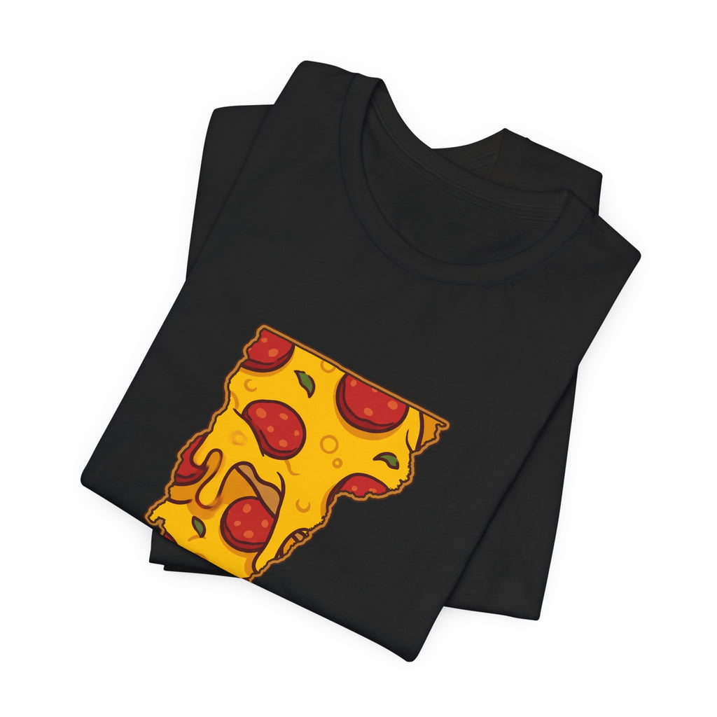 Vermont Pizza Map T-Shirt