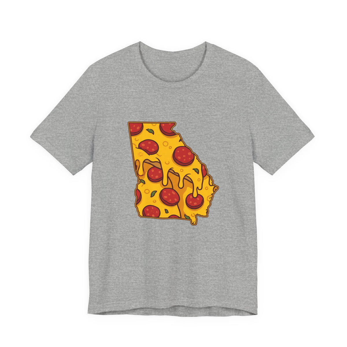 Georgia Pizza Map T-Shirt