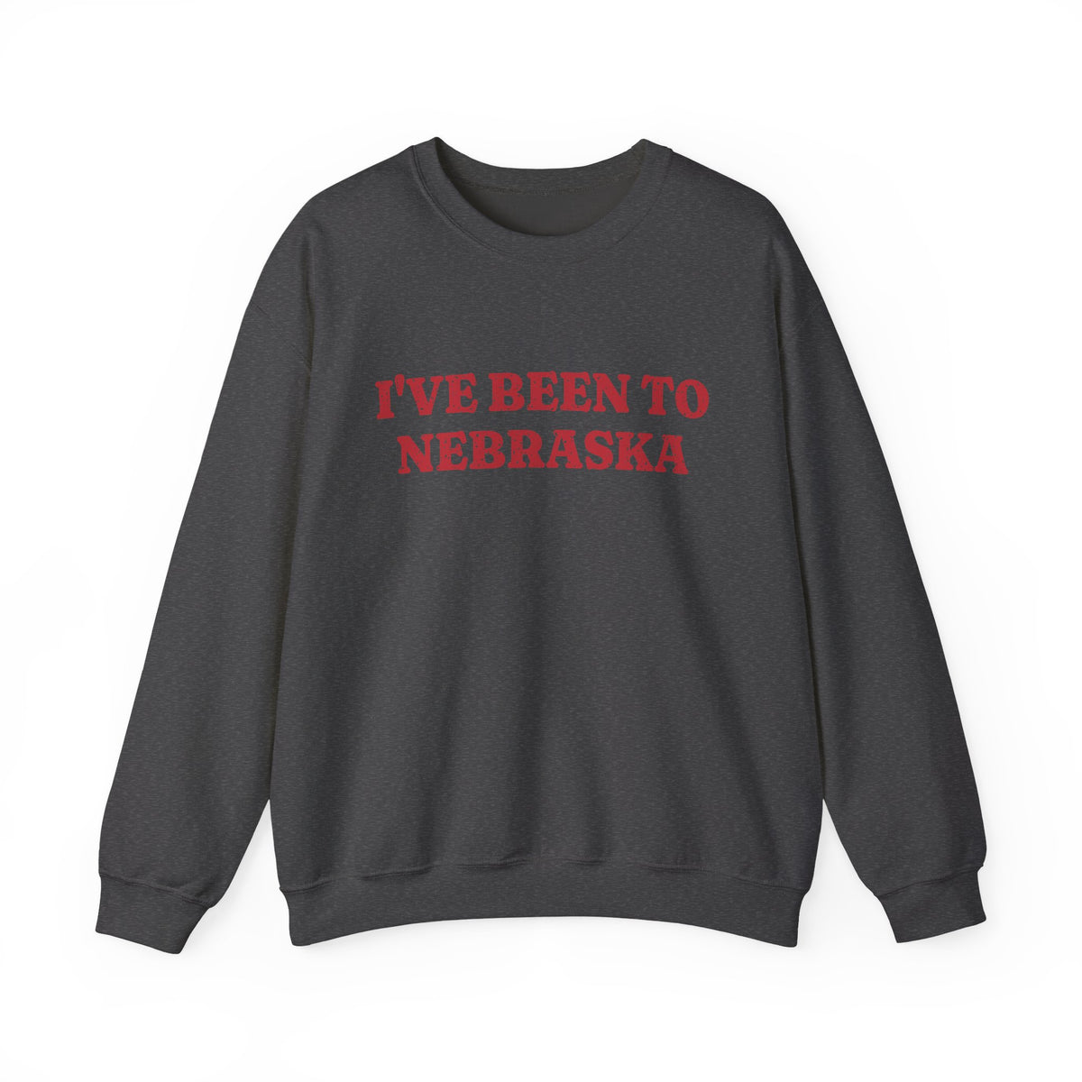 I've Been to Nebraska Vintage Travel Souvenir Crewneck Sweatshirt