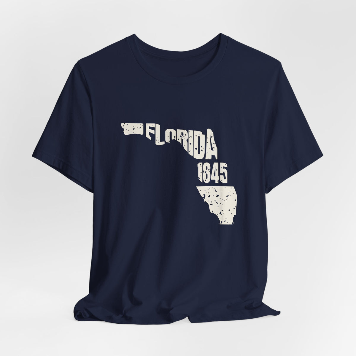 Florida Vintage Letters Map T-Shirt
