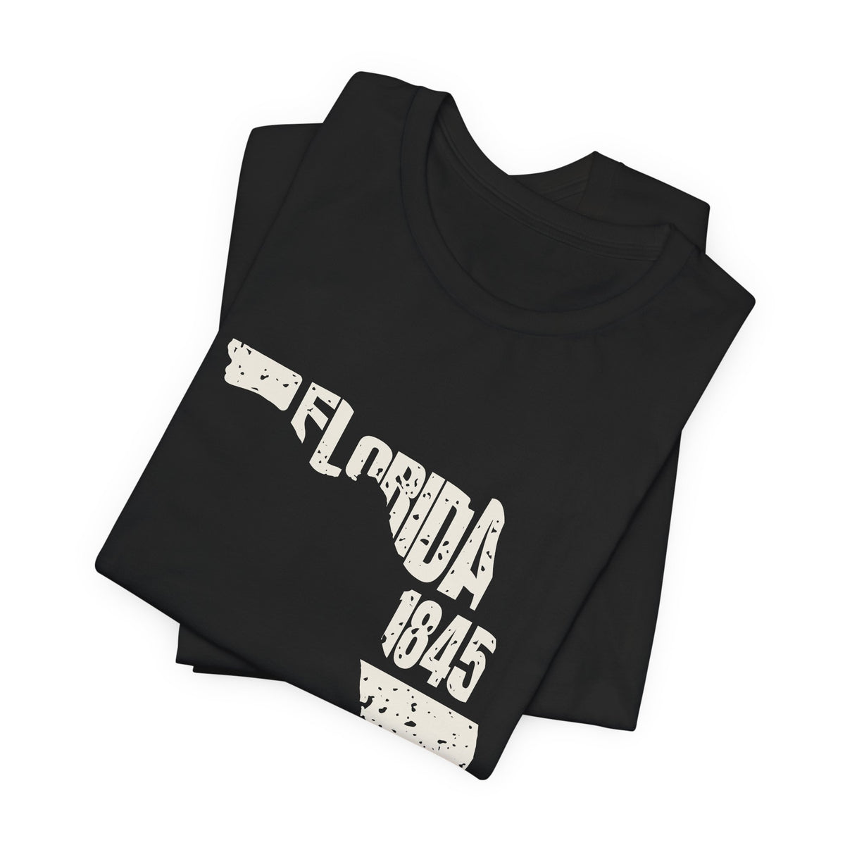 Florida Vintage Letters Map T-Shirt