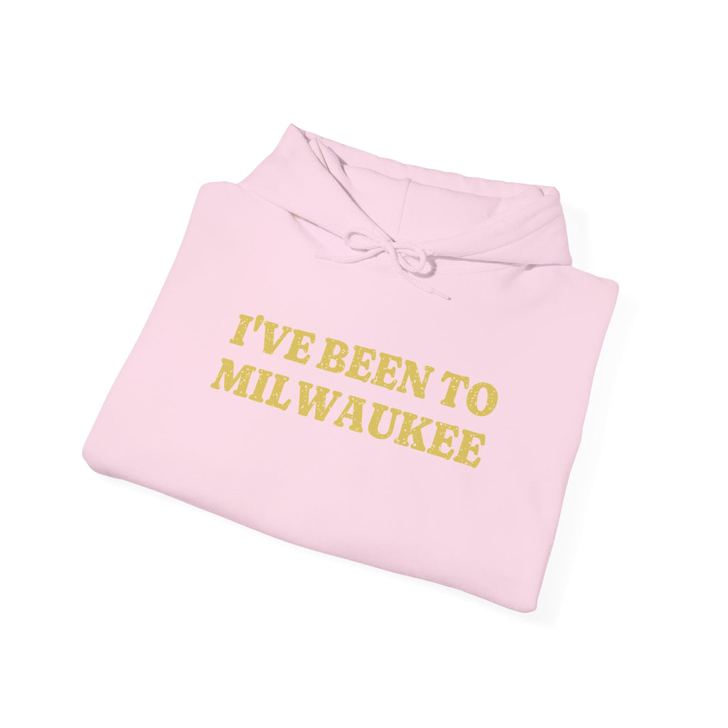 I've Been to Milwaukee Vintage Travel Souvenir Hoodie