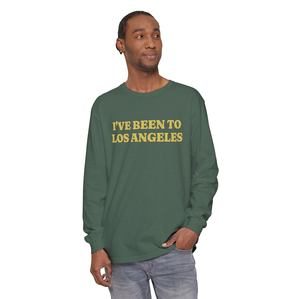 I've Been to Los Angeles Vintage Travel Souvenir Long Sleeve Tee