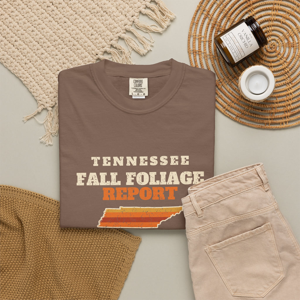 Tennessee Fall Foliage Report Map T-Shirt