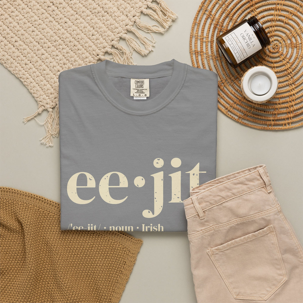 Eejit Irish Slang Dictionary Definition T-Shirt