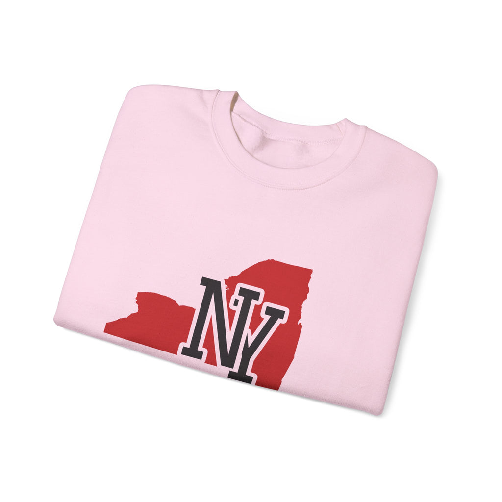 New York Varsity Monogram Map Crewneck Sweatshirt