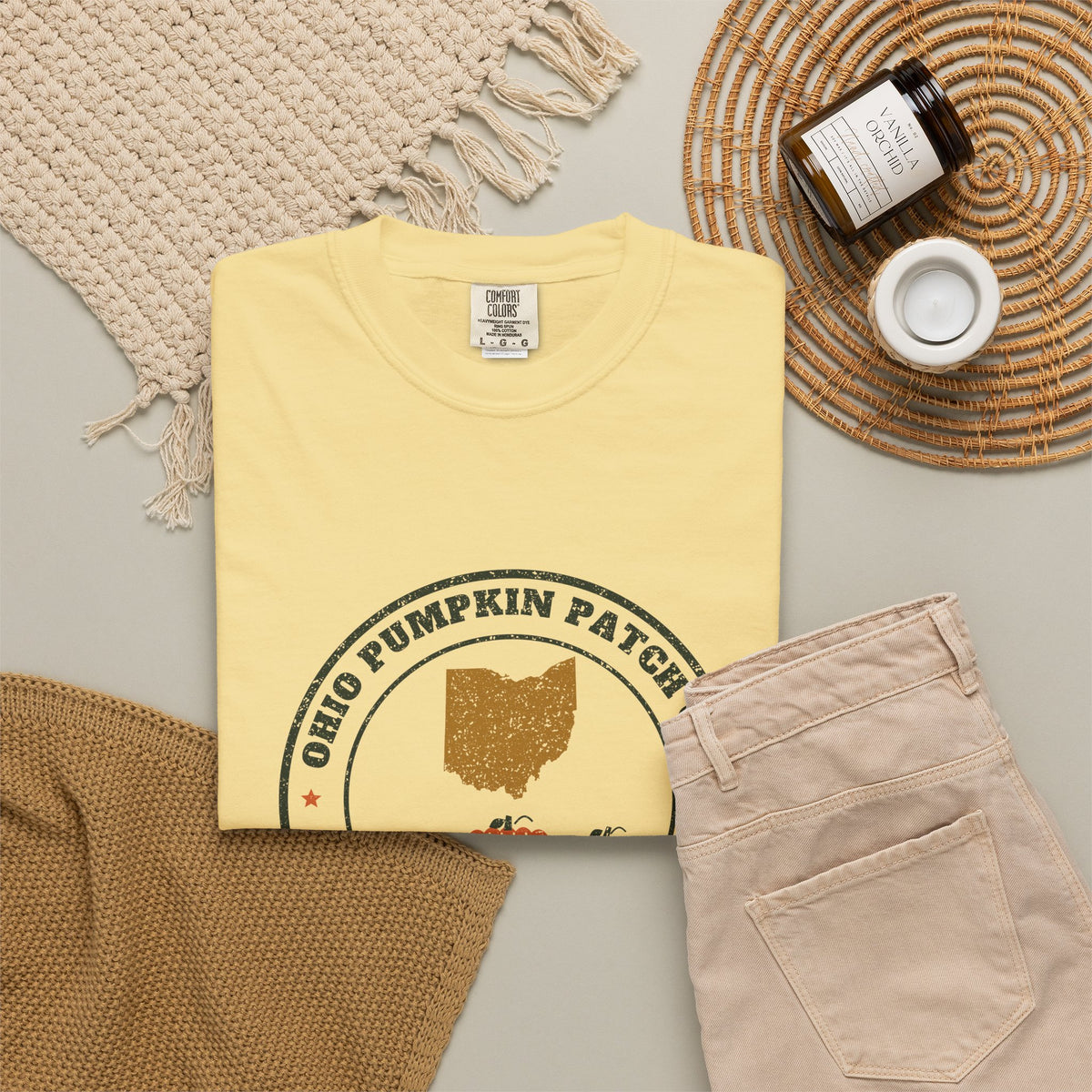 Ohio Pumpkin Patch Co. Badge T-Shirt
