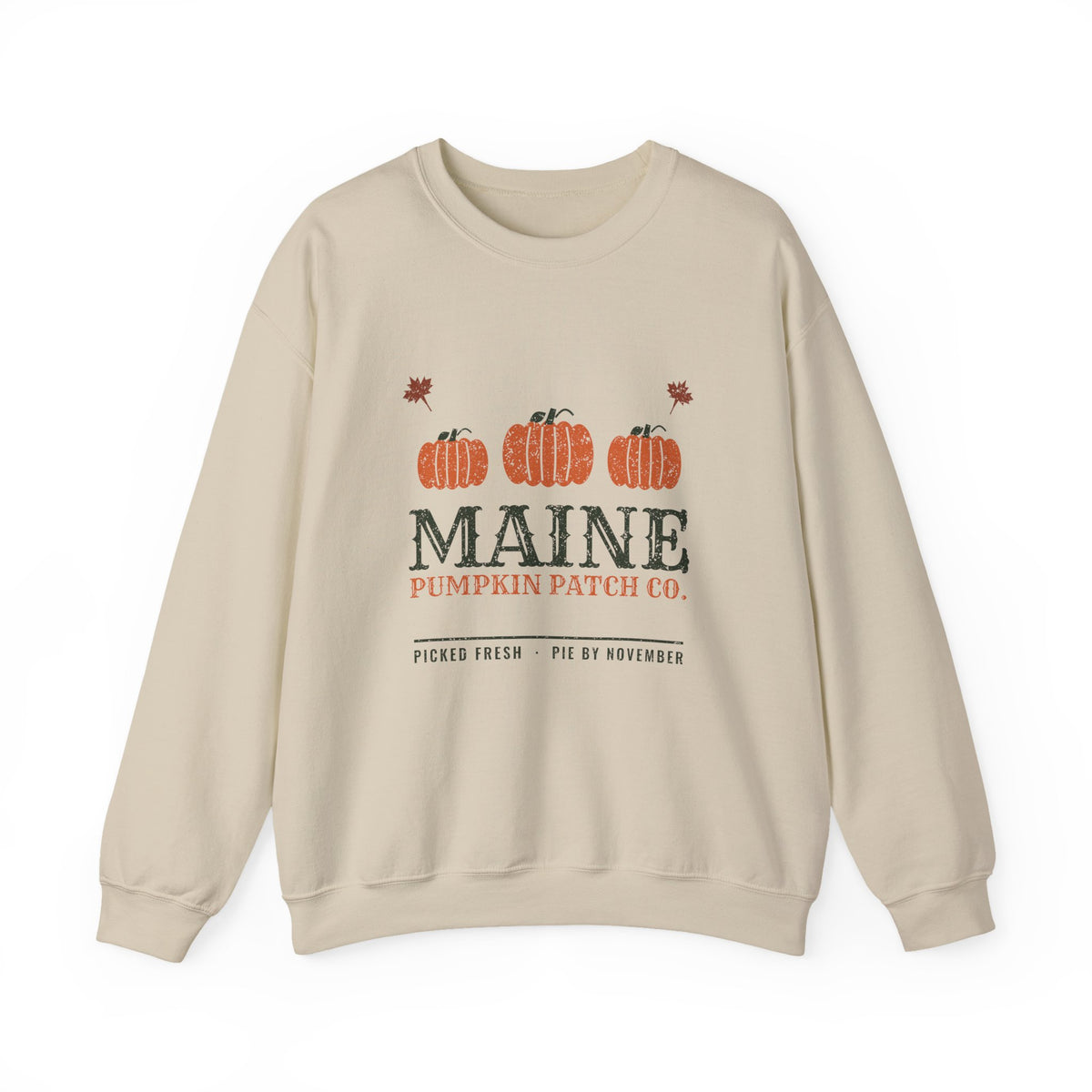 Maine Pumpkin Patch Co. Retro Crewneck Sweatshirt