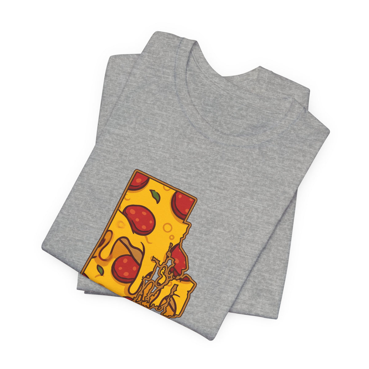 Rhode Island Pizza Map T-Shirt