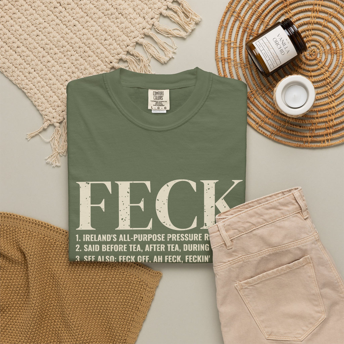 Feck Definition Funny Irish Slang T-Shirt