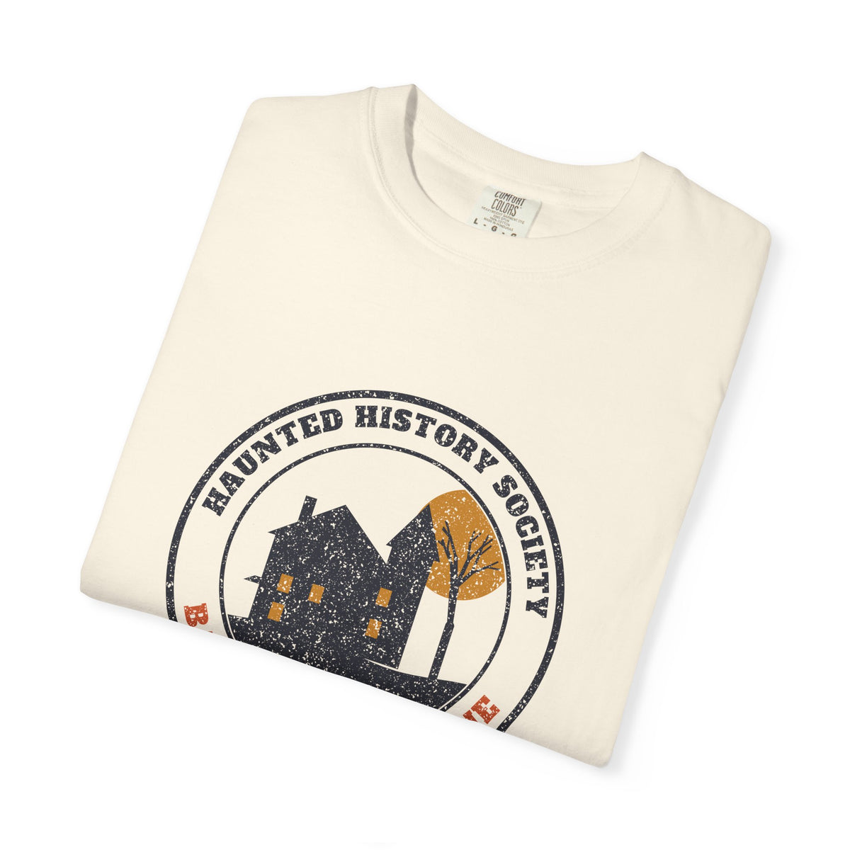 Bar Harbor Maine Haunted History Society Seal T-Shirt