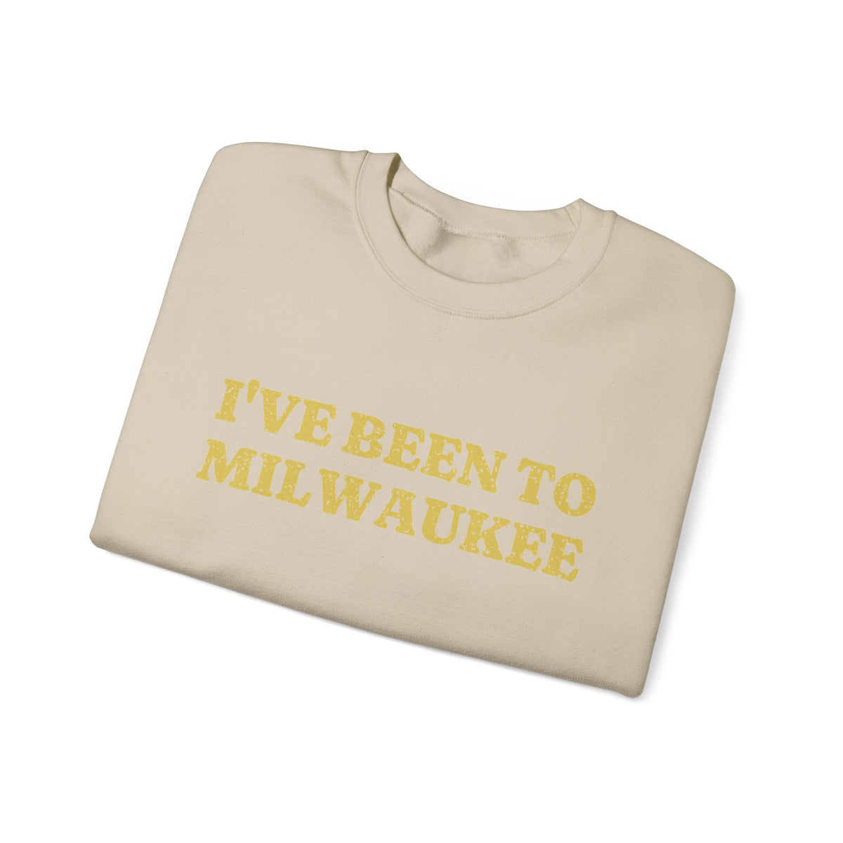 I've Been to Milwaukee Vintage Travel Souvenir Crewneck Sweatshirt