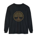 Celtic Tree of Life Autumn Oak Wreath Long Sleeve Tee