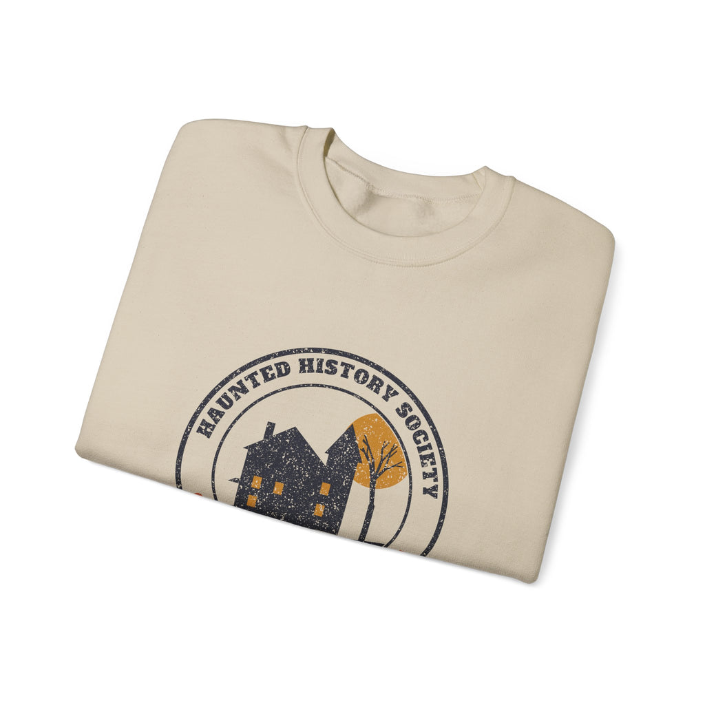 Gettysburg Pennsylvania Haunted History Society Seal Crewneck Sweatshirt
