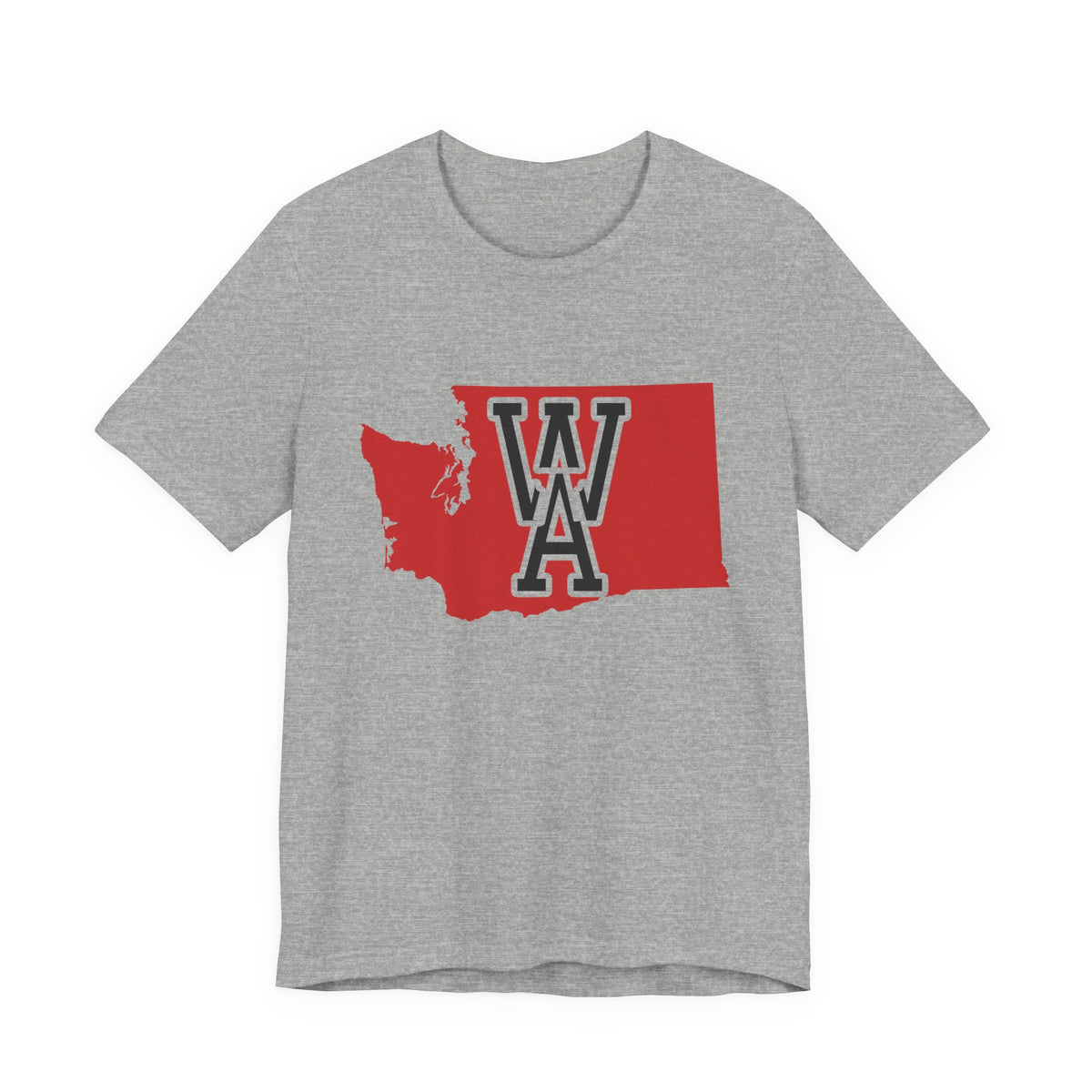 Washington Varsity Monogram Map T-Shirt