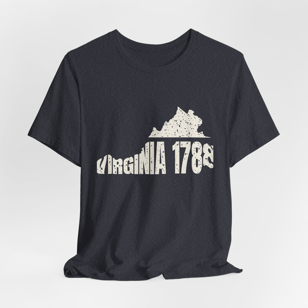 Virginia Vintage Letters Map T-Shirt