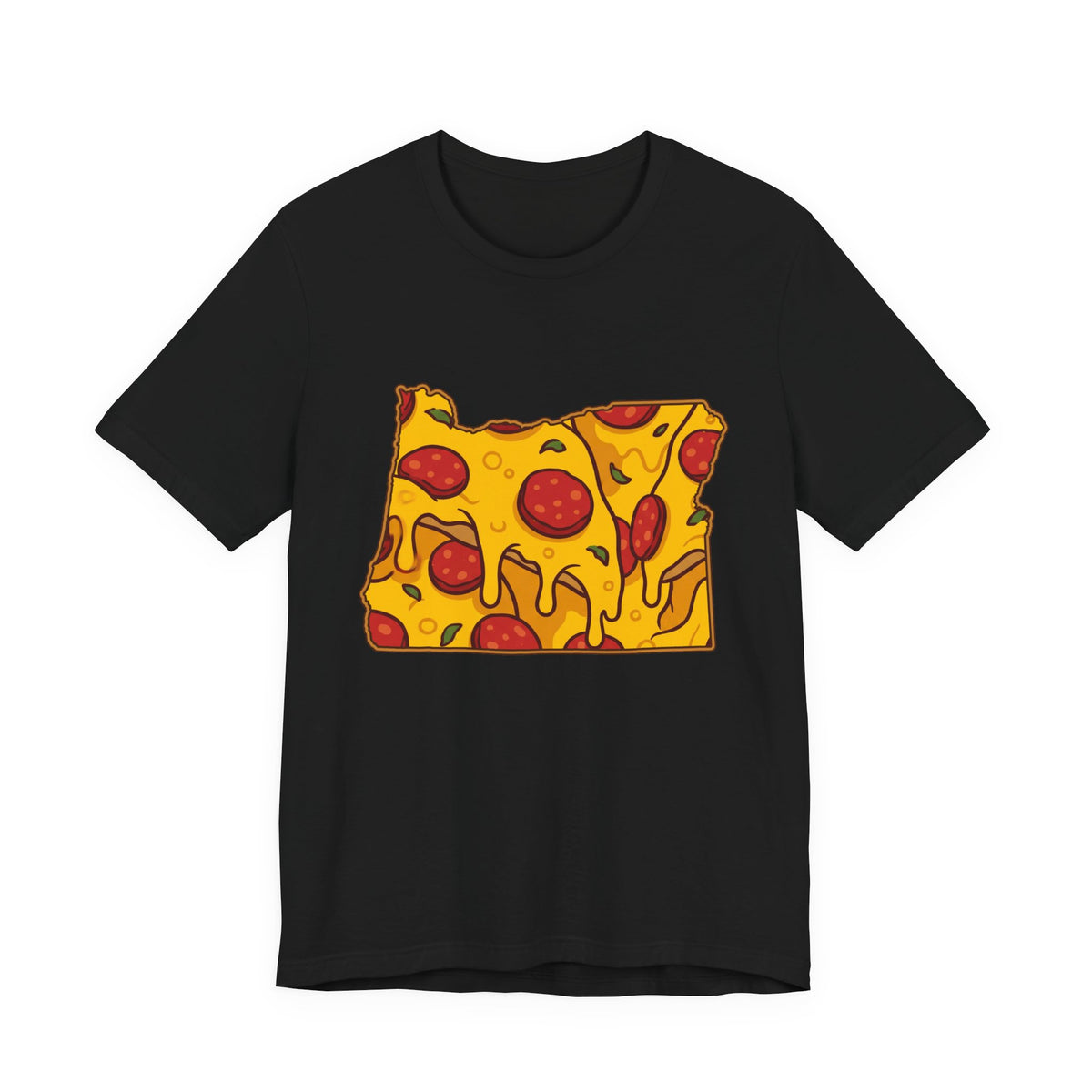 Oregon Pizza Map T-Shirt
