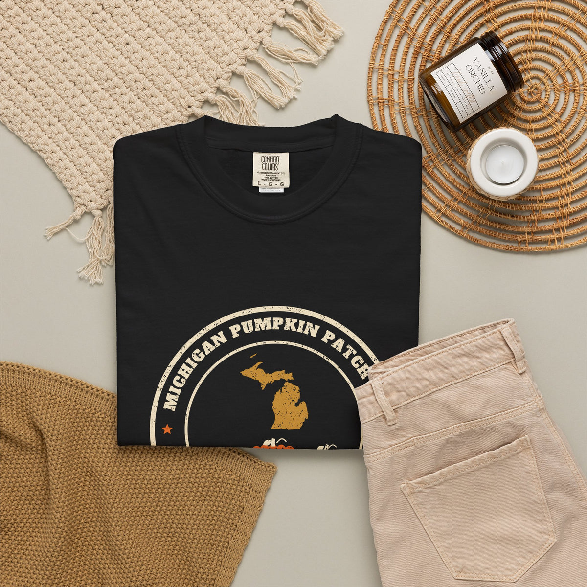 Michigan Pumpkin Patch Co. Badge T-Shirt