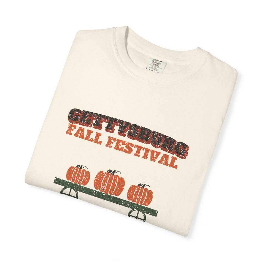 Gettysburg Pennsylvania Fall Festival Hay Wagon T-Shirt
