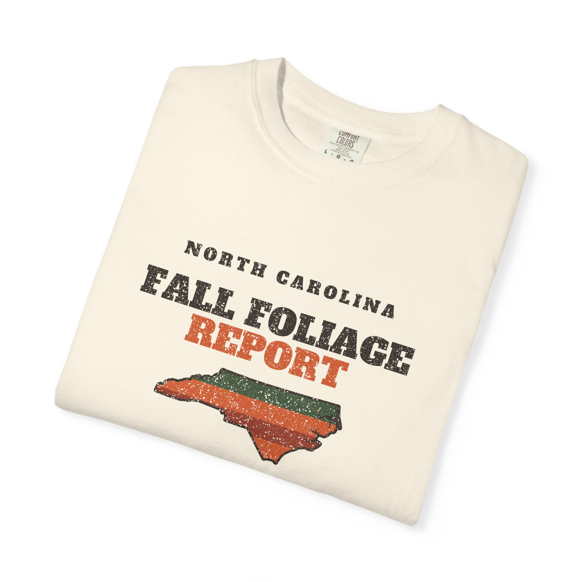 North Carolina Fall Foliage Report Map T-Shirt
