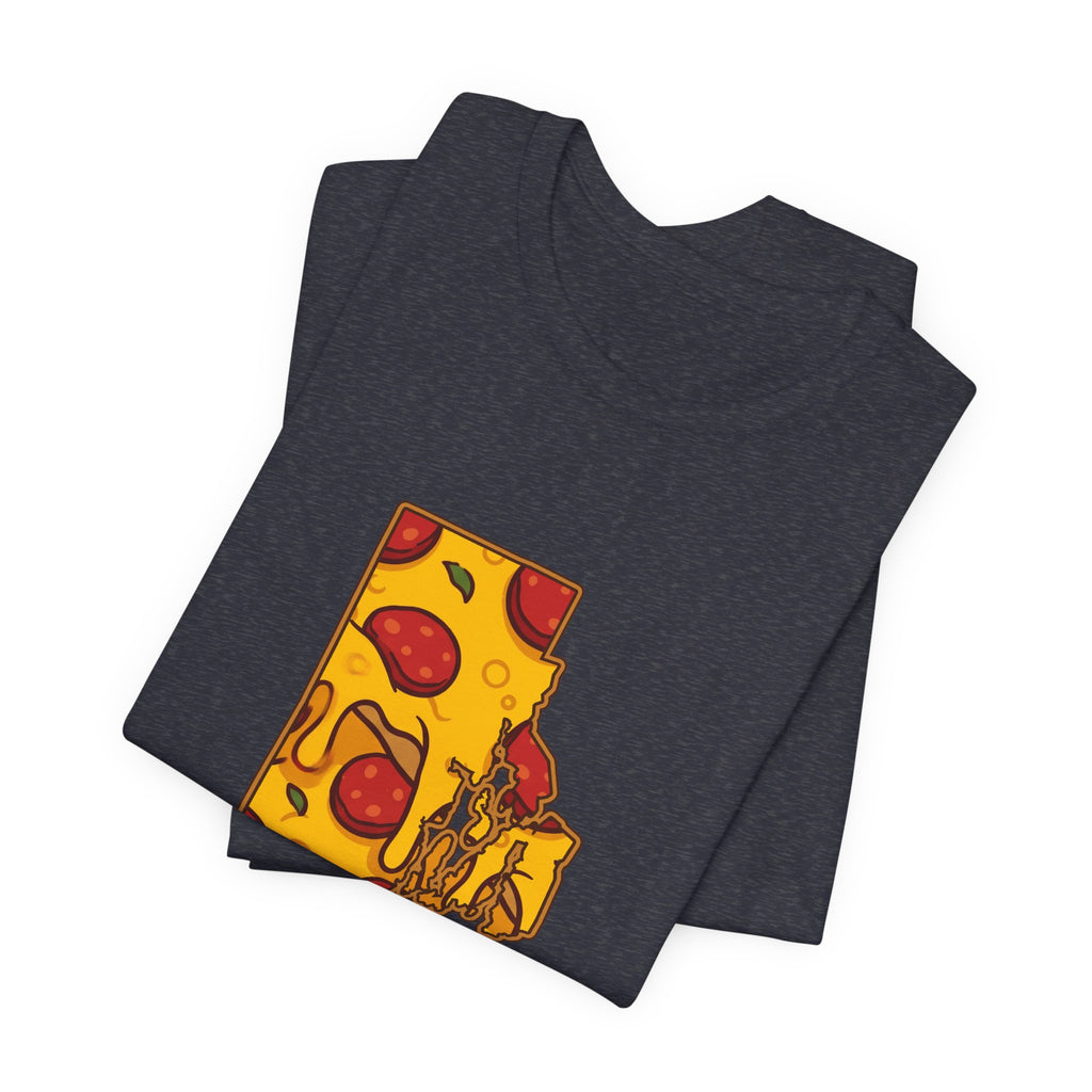 Rhode Island Pizza Map T-Shirt