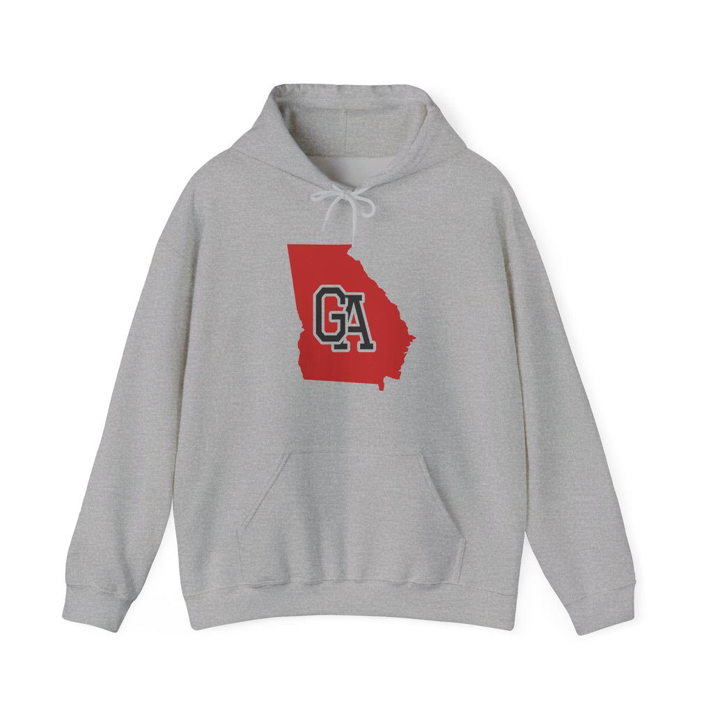 Georgia Varsity Monogram Map Hoodie