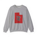 Utah Varsity Monogram Map Crewneck Sweatshirt