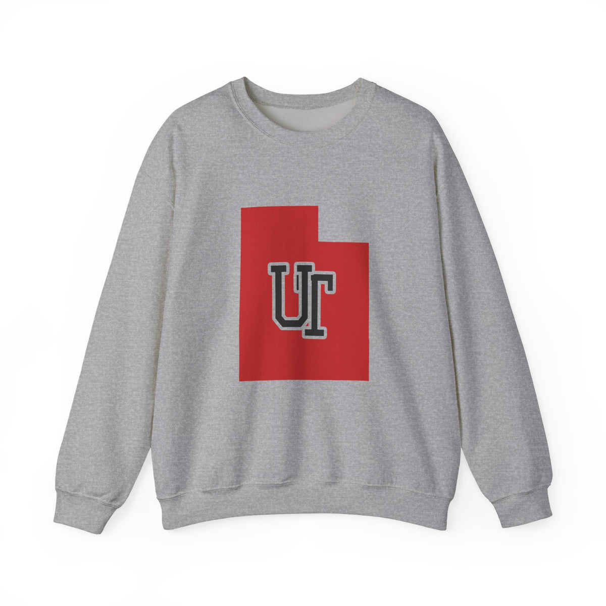 Utah Varsity Monogram Map Crewneck Sweatshirt