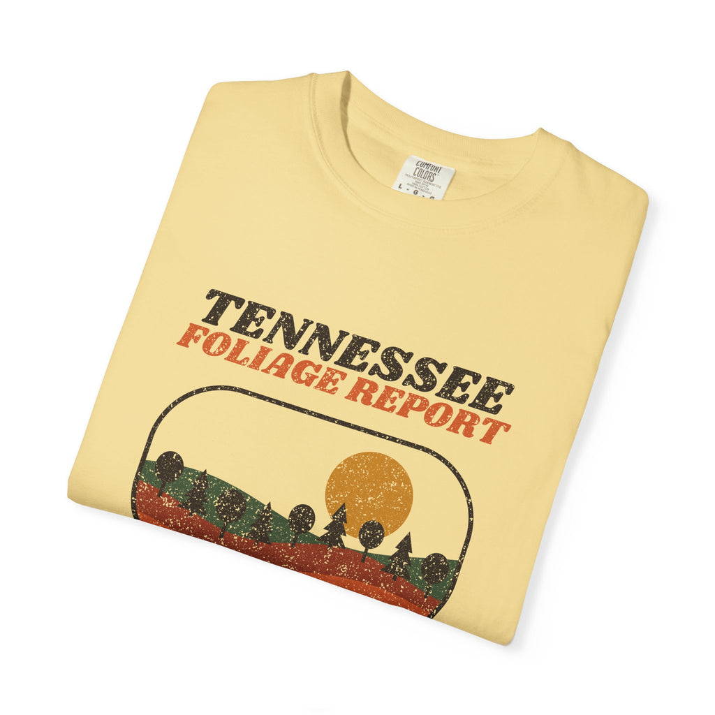 Tennessee Foliage Report Retro Landscape T-Shirt