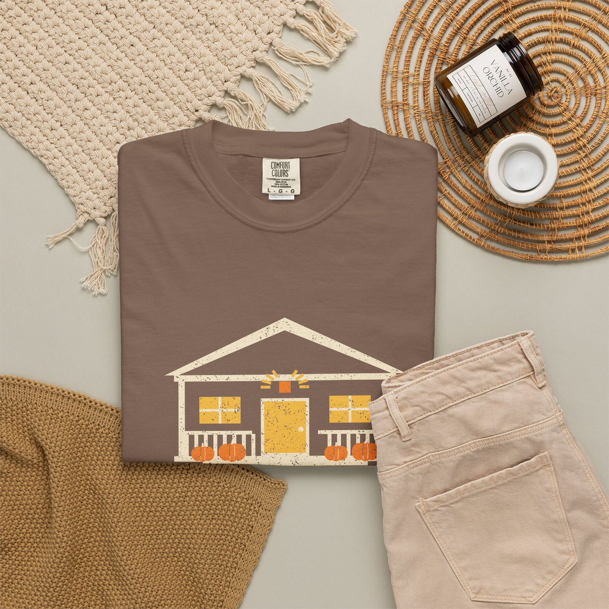 Porch Light On Bar Harbor Maine Trick or Treat T-Shirt