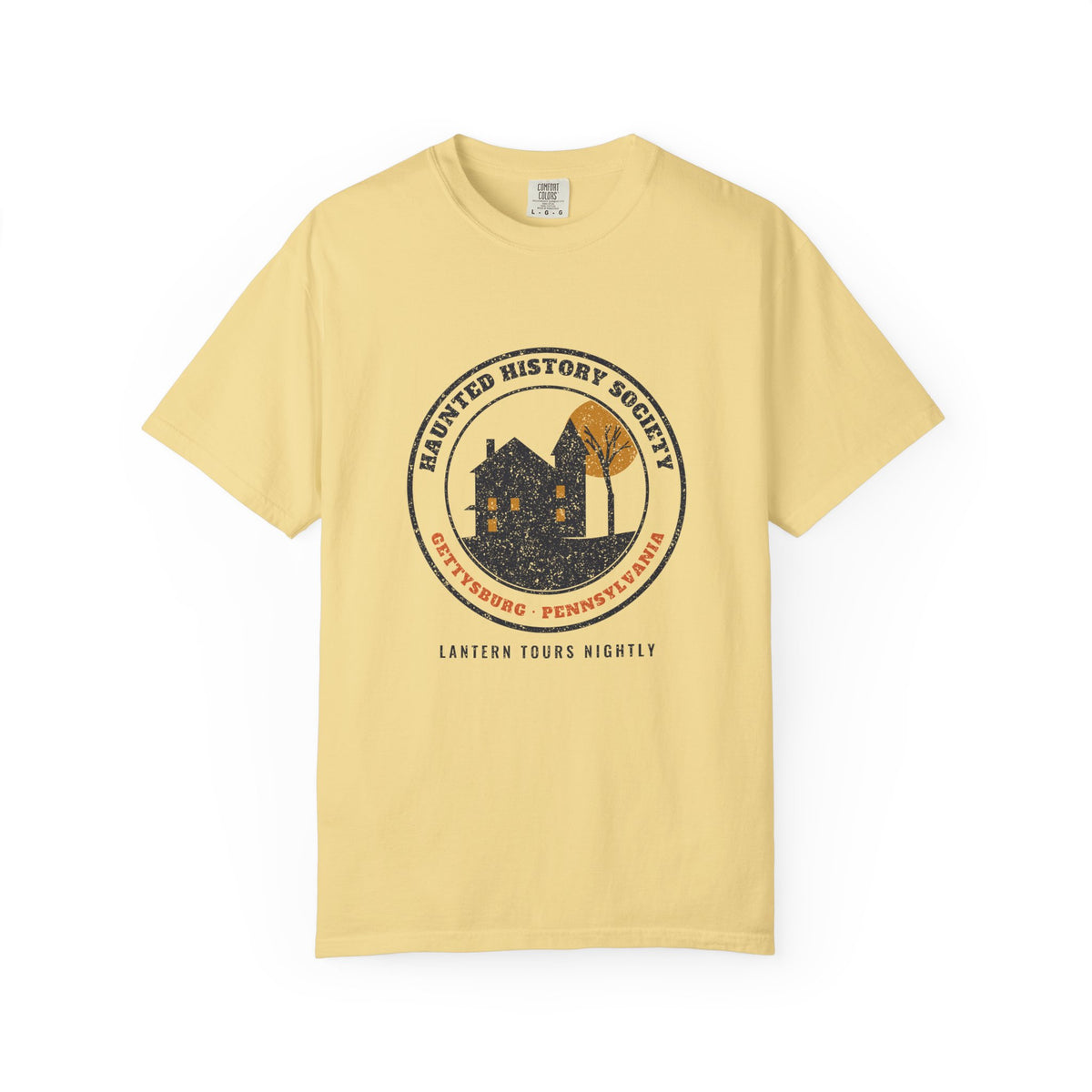 Gettysburg Pennsylvania Haunted History Society Seal T-Shirt