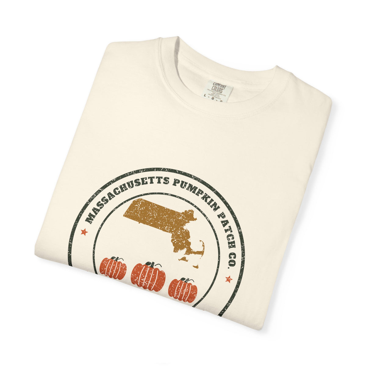 Massachusetts Pumpkin Patch Co. Badge T-Shirt