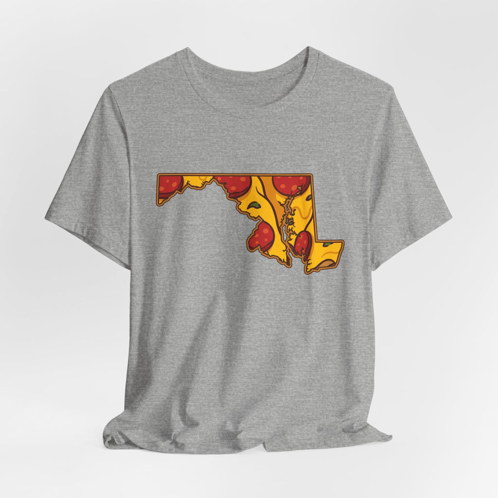 Maryland Pizza Map T-Shirt