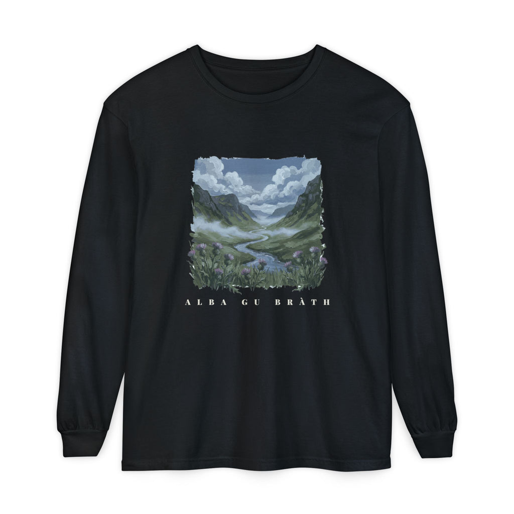 Alba Gu Bràth Scottish Highland Glen Long Sleeve Tee