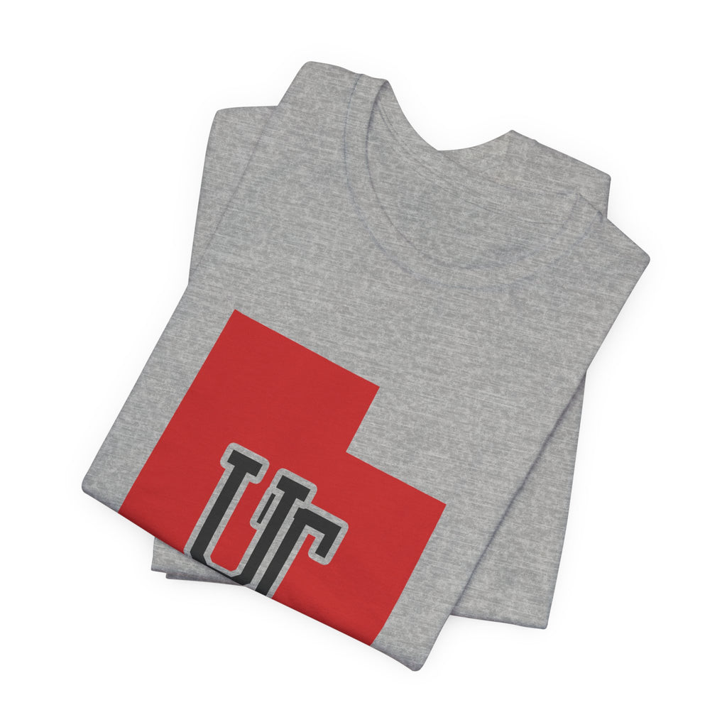 Utah Varsity Monogram Map T-Shirt