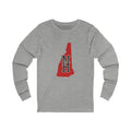 New Hampshire Varsity Monogram Map Long Sleeve Tee
