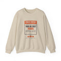 Gettysburg Pennsylvania Trick-or-Treat Hours Notice Crewneck Sweatshirt