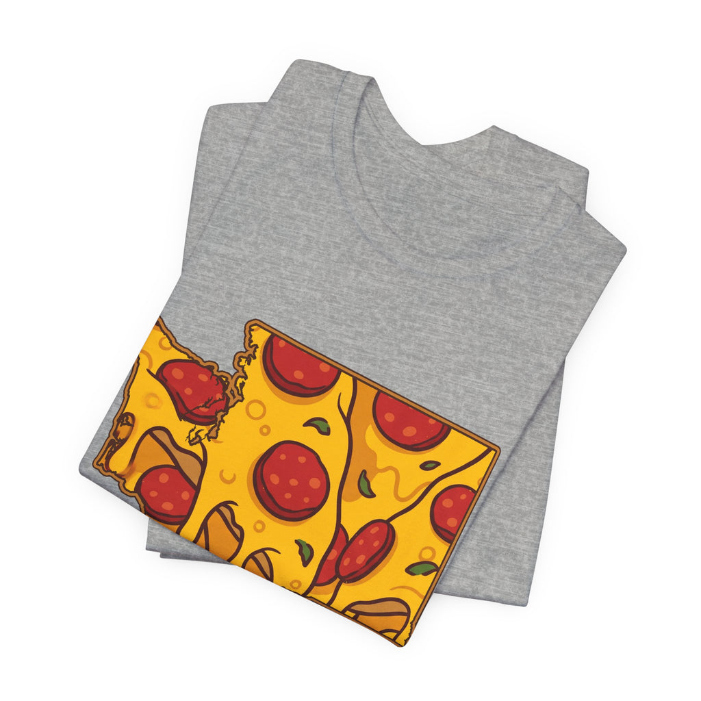 Washington Pizza Map T-Shirt