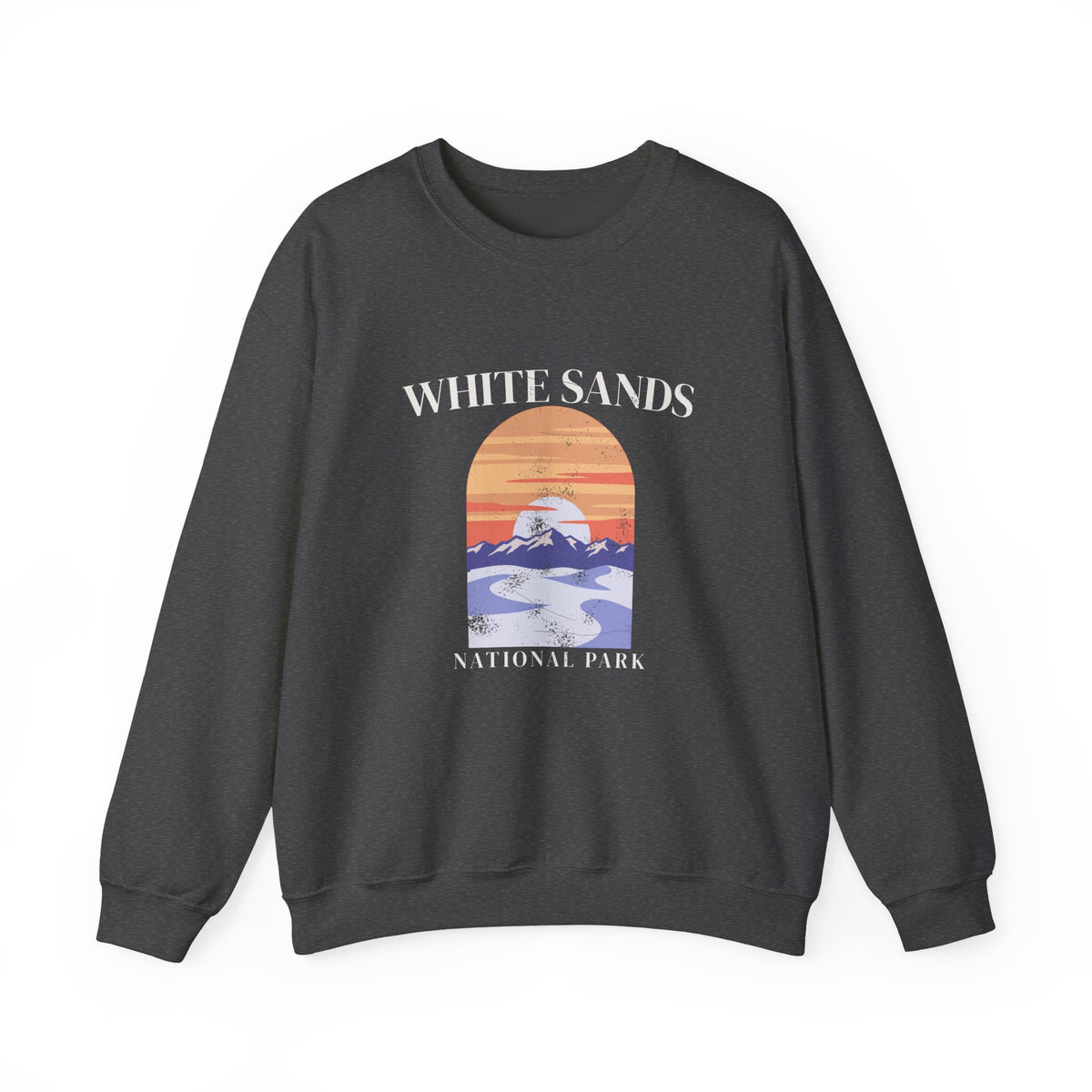 White Sands National Park Desert Sunset Dunes Crewneck Sweatshirt