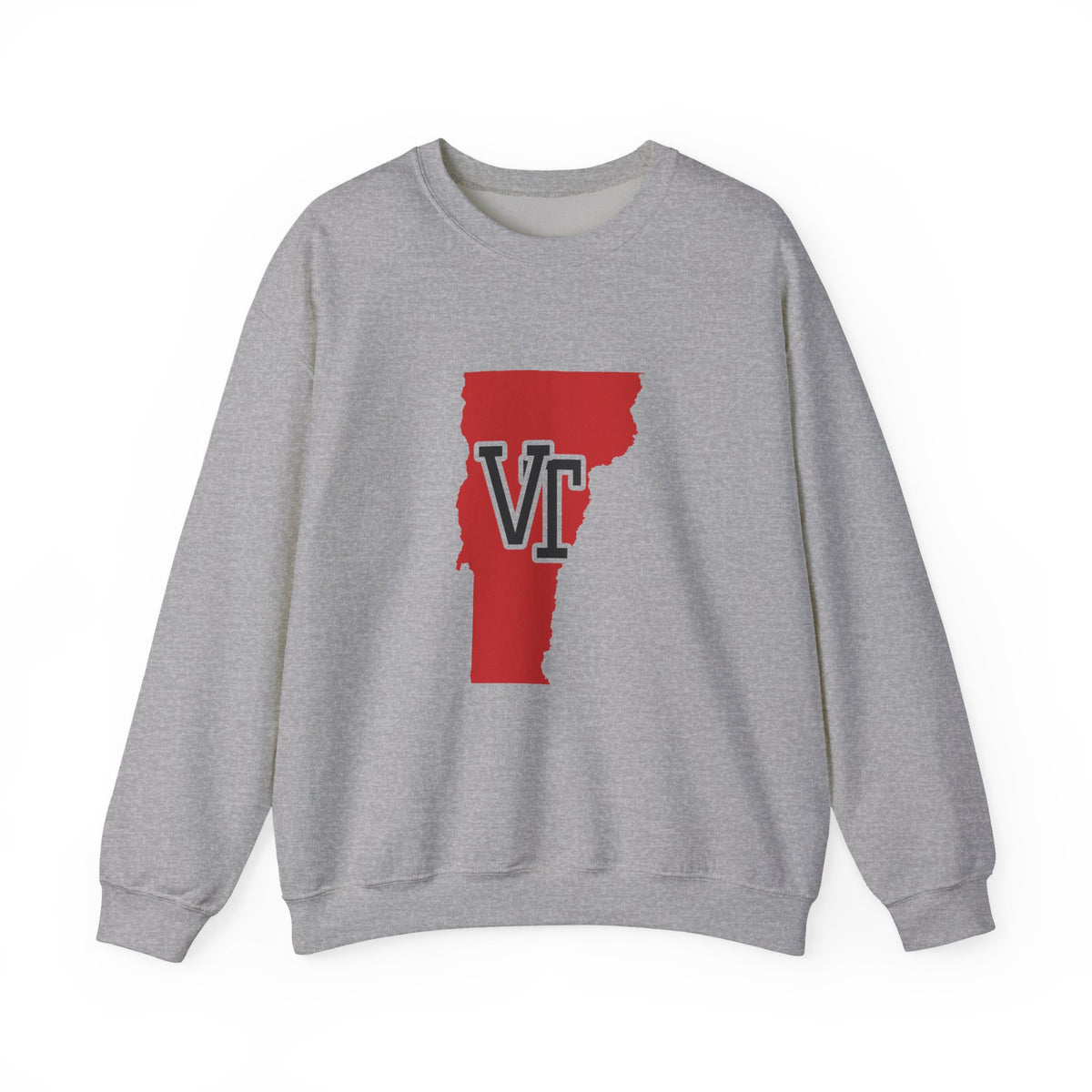Vermont Varsity Monogram Map Crewneck Sweatshirt