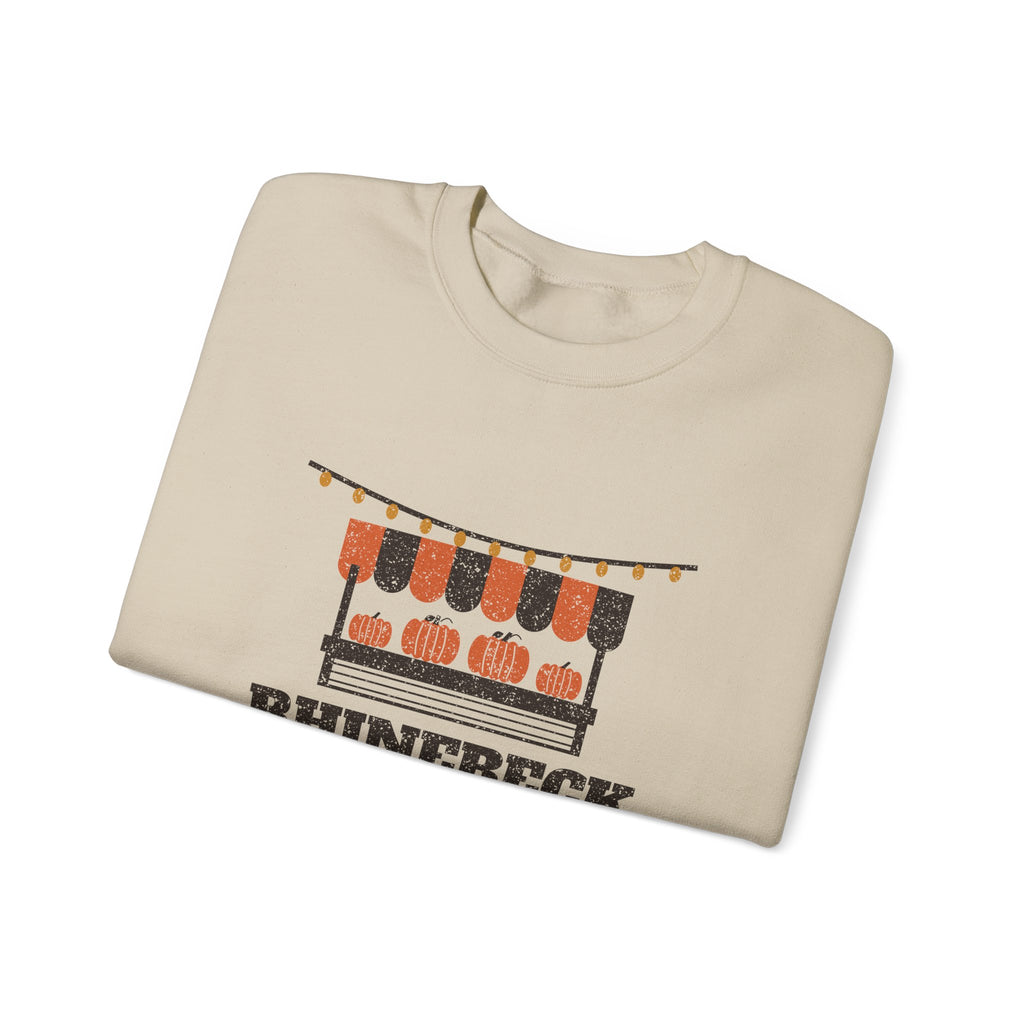 Rhinebeck New York Fall Festival Farm Stand Crewneck Sweatshirt