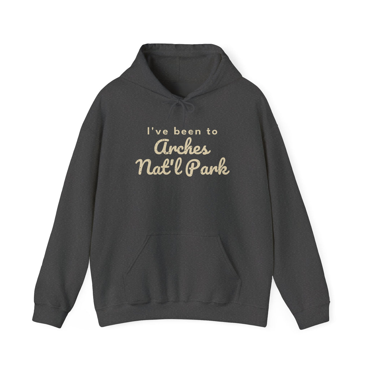 I've Been to Arches Nat'l Park Vintage Travel Hoodie