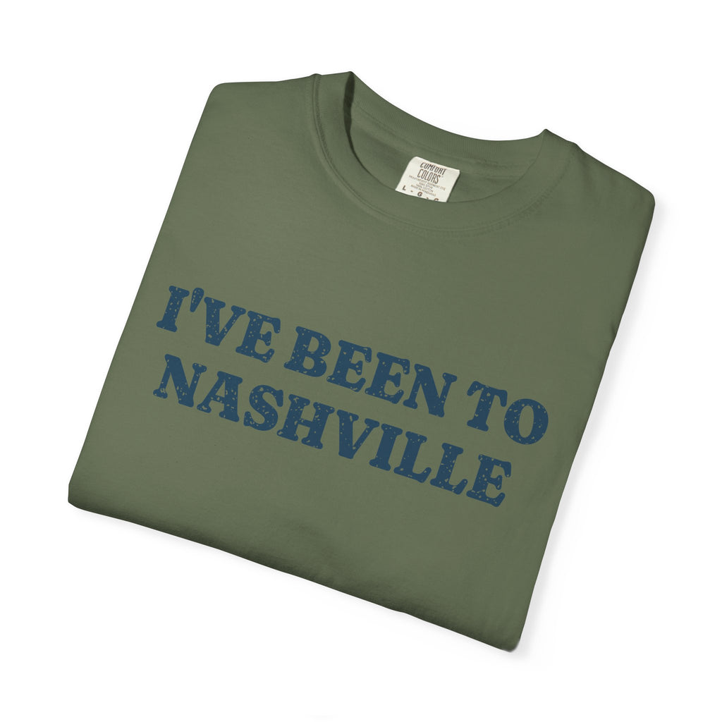 I've Been to Nashville Vintage Travel Souvenir T-Shirt