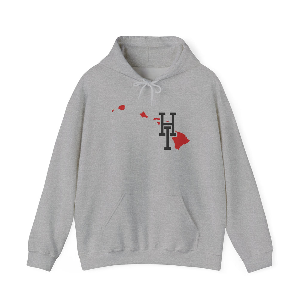 Hawaii Varsity Monogram Map Hoodie