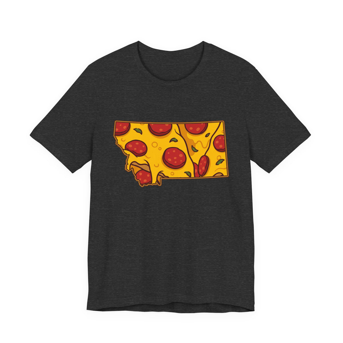 Montana Pizza Map T-Shirt
