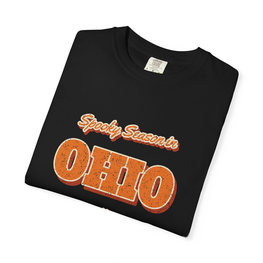 Spooky Season in Ohio Vintage Postcard T-Shirt