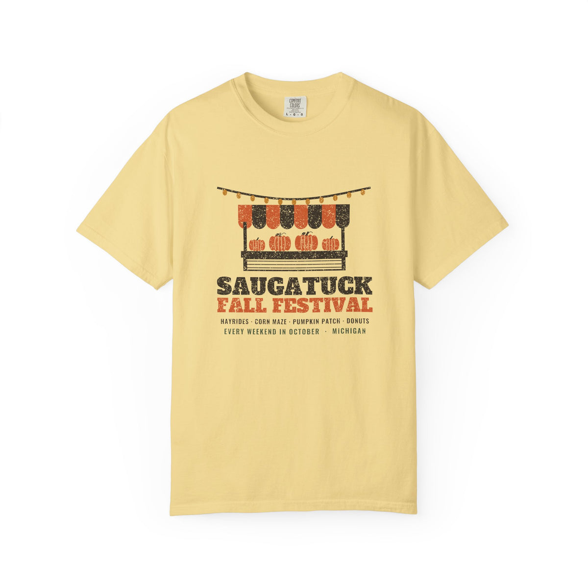 Saugatuck Michigan Fall Festival Farm Stand T-Shirt